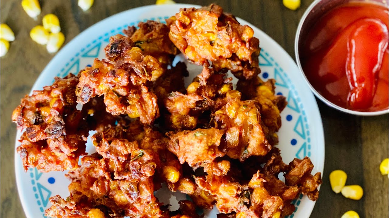 Corn Pakoda Recipe | sweet corn pakora | corn pakora | snack recipes