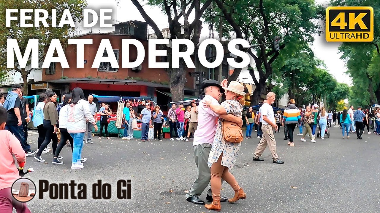 【4K】Un paseo tradicional FERIA del BARRIO MATADEROS 2023 en la CIUDAD DE BUENOS AIRES - ARGENTINA