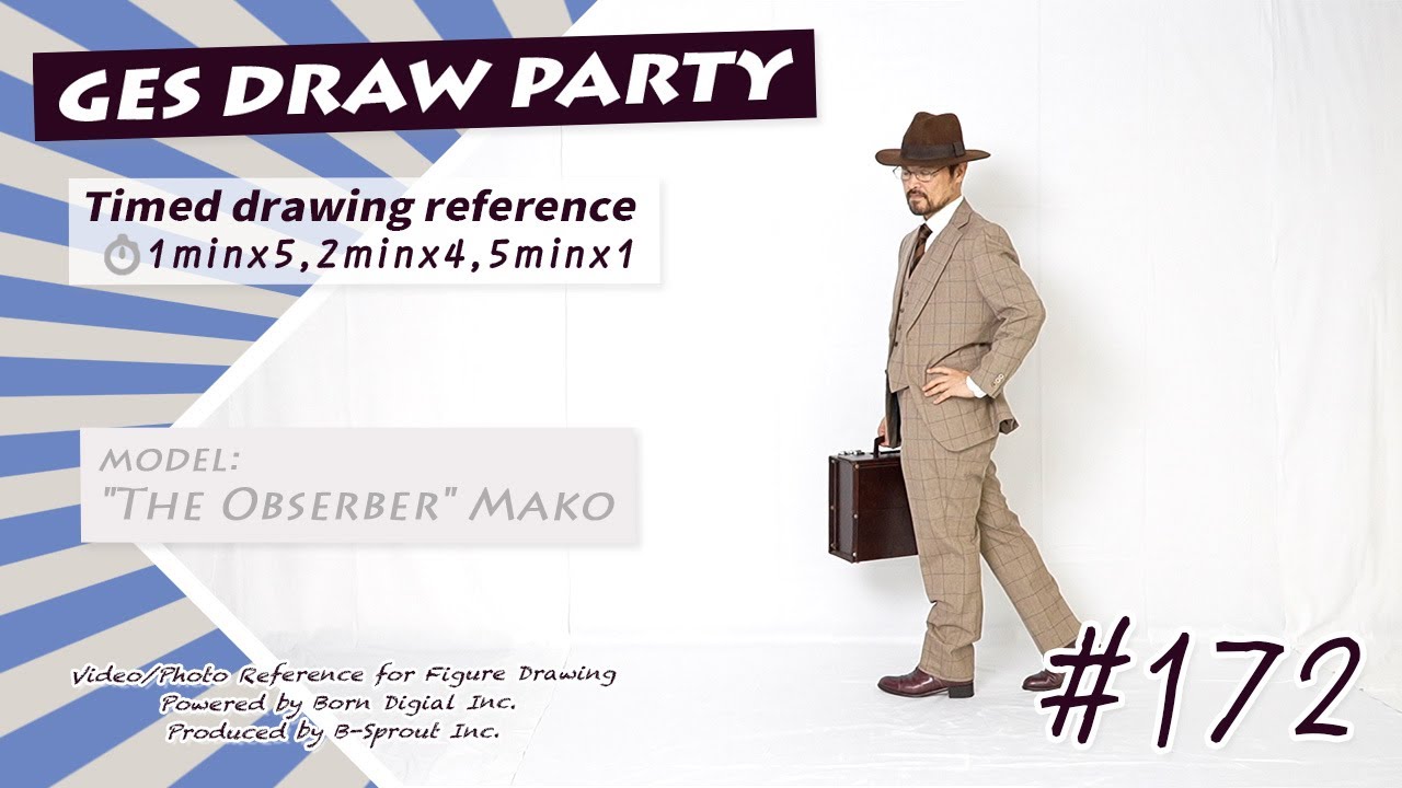 GESture DRAWing Party : #172 