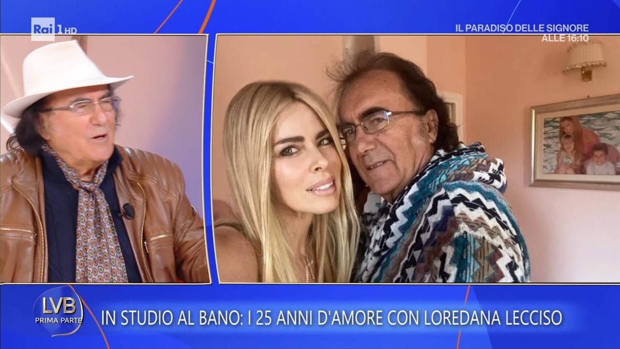 Al Bano, 25 anni d'amore con Loredana Lecciso - La volta buona 22/01/2026