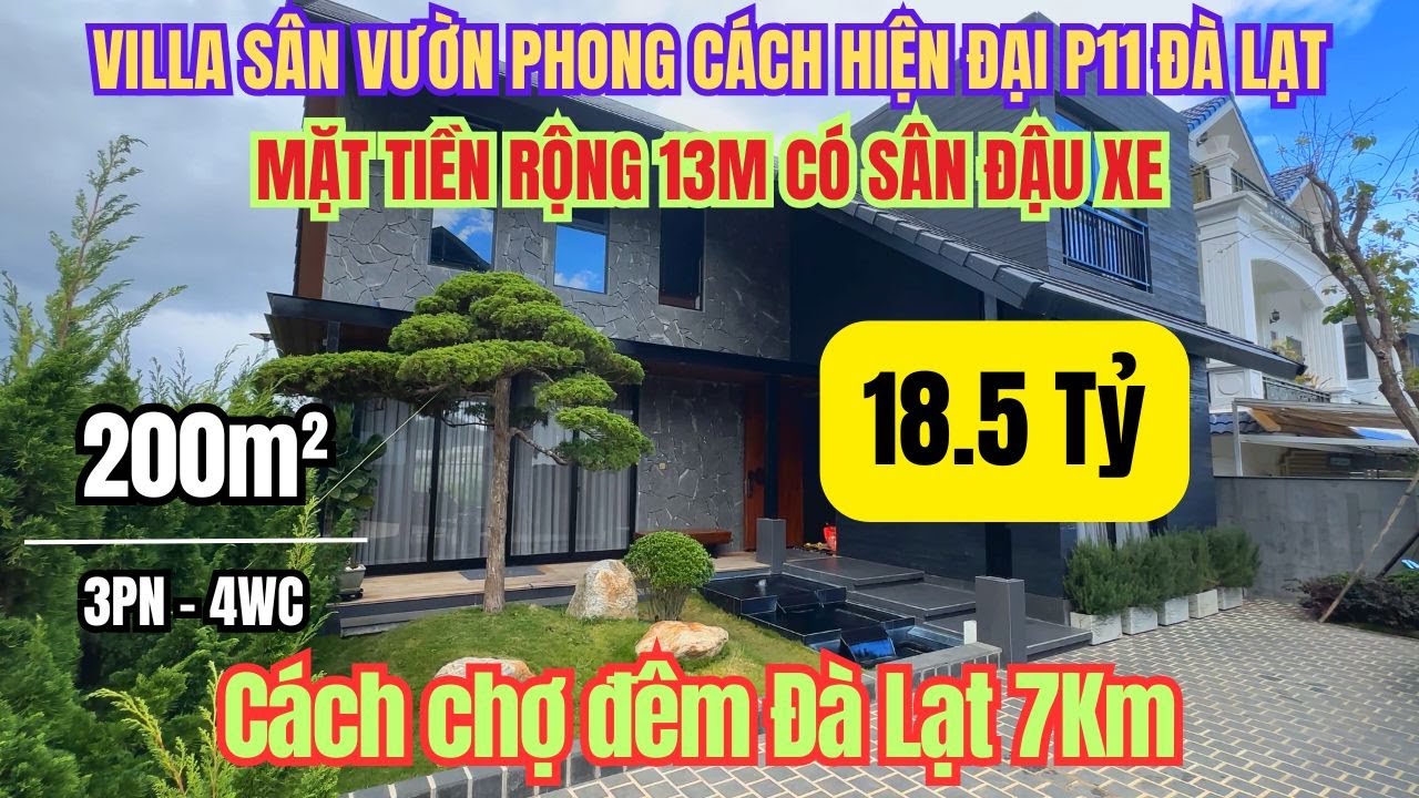 Villa sân vườn phong cách Nhật Bản P11 ĐÀ LẠT