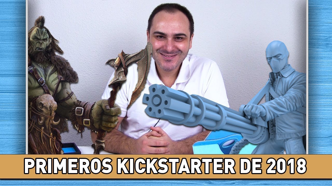 Informativo Lúdico 25 diciembre - Primeros Kickstarter de 2018 - Juegos de mesa