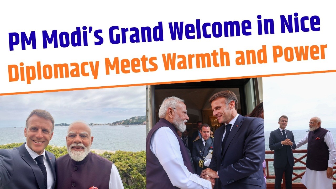 PM Modi&rsquo;s Memorable Visit To Nice | India-France Ties Reach New Heights