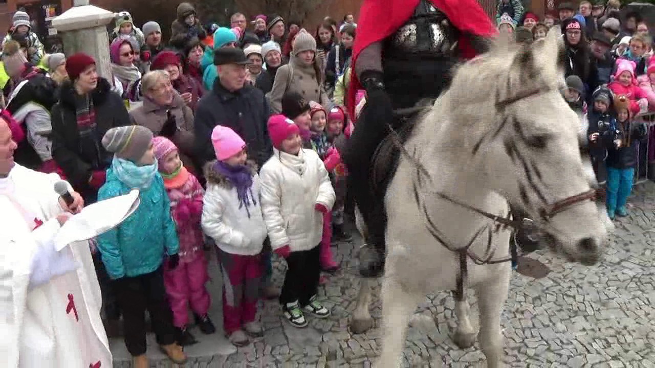 Příjezd sv.Martina do Krnova