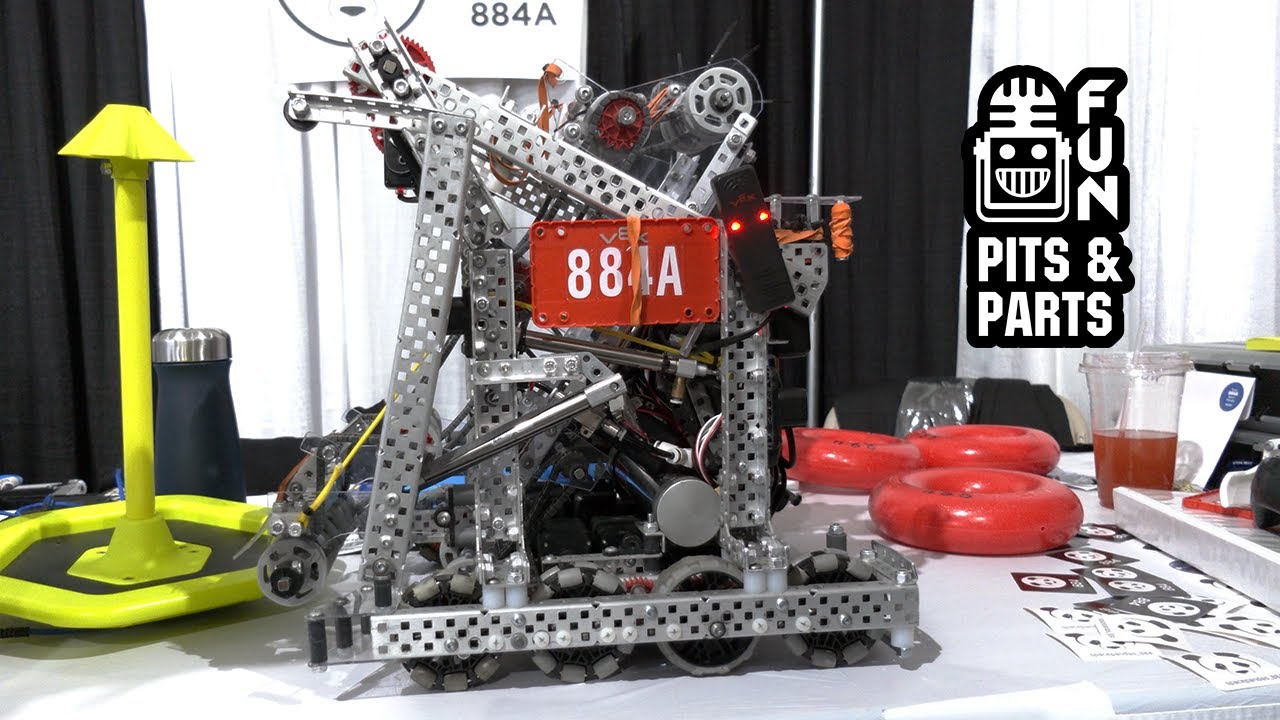 884A Space Pandas | Pits & Parts | High Stakes Robot 
