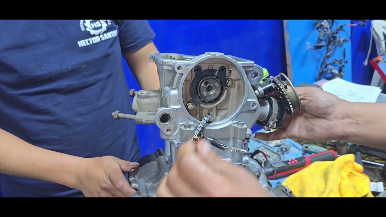 Armado del cilindro y culata Yamaha R15