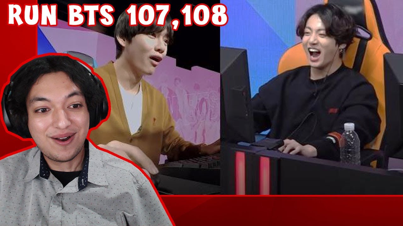 The King of E-Sports - RUN BTS 107 108 Reaction