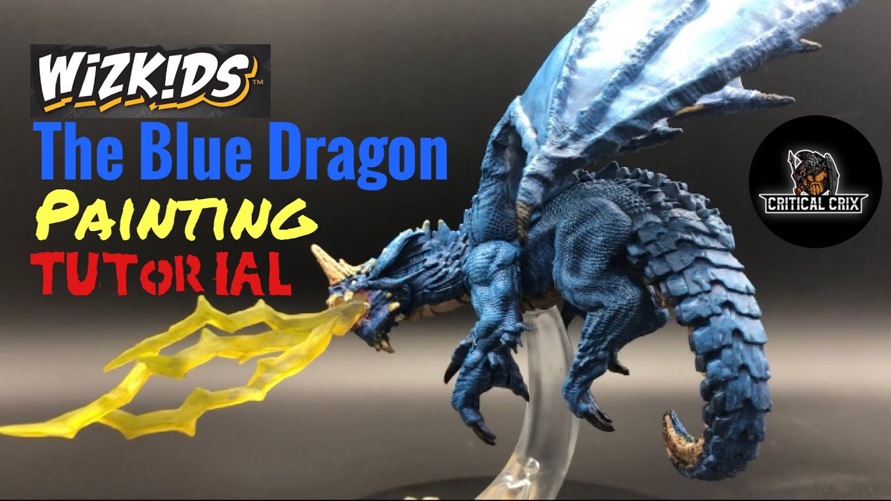 The Young Blue Dragon 5e Painting Guide