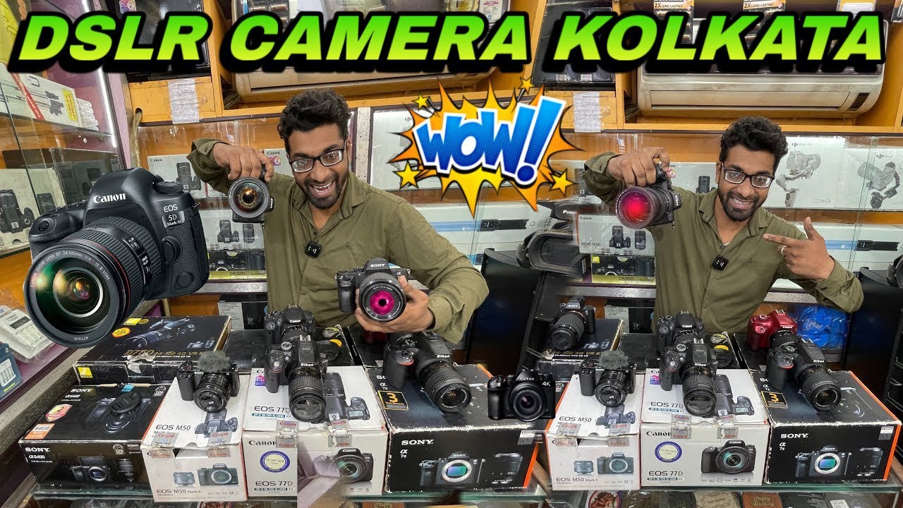 DSLR 🔥 CAMERA 🔥 KOLKATA  🤩 in Kolkata Camera market ￼ Best shop ￼ in Kolkata mein ￼#dslrcamera