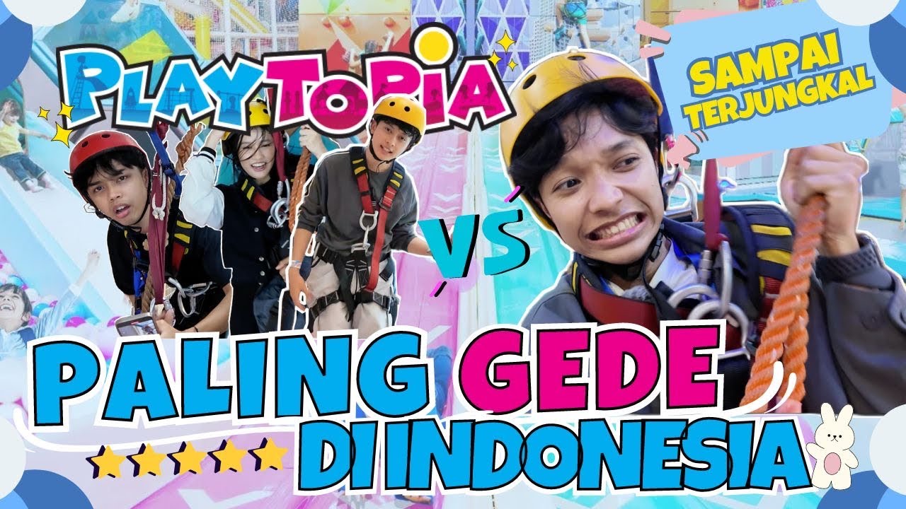 COBAIN PLAYTOPIA PALING GEDE⁉️SE INDONESIA🇮🇩🫨 || MAS NIZAR TERJUNGKAL