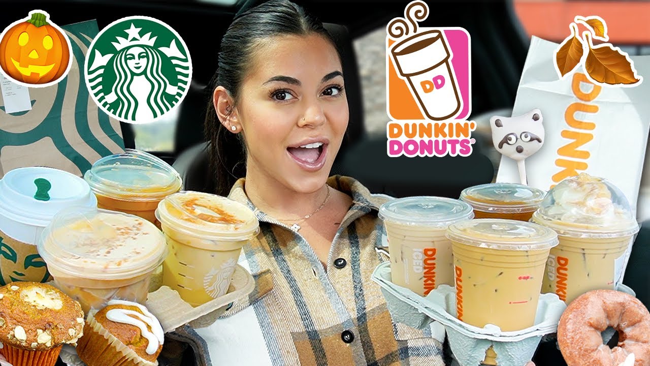 Dunkin’ vs. Starbucks: Fall Menu Competition! 🍁 Who Wins?