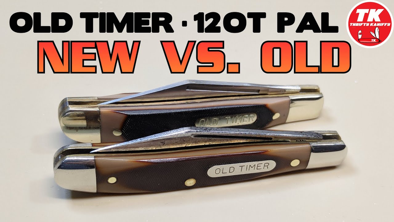 Old Timer 12OT Pal Pocket Knife - New vs. Old