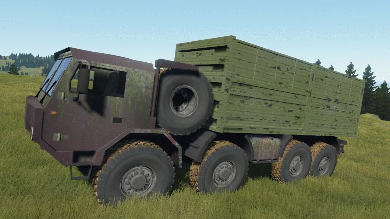 Outerra - Tatra T817 8x8 Offroad Driving