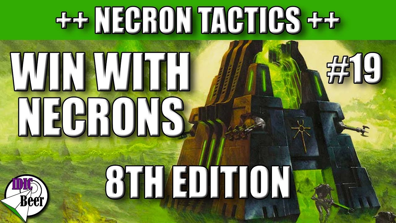 Necron Tactics 8th Edition - Nemesor Zahndrekh and Vargard Obyron Tactics
