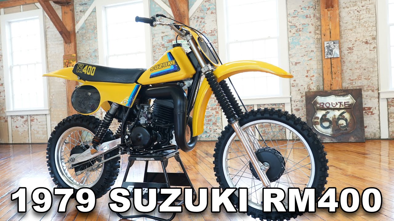 1979 SUZUKI RM400 TIME CAPSULE