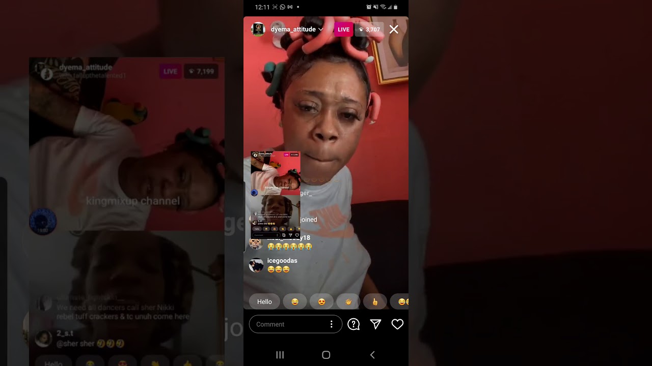 dyma attitude diss rebel n say she chat spice