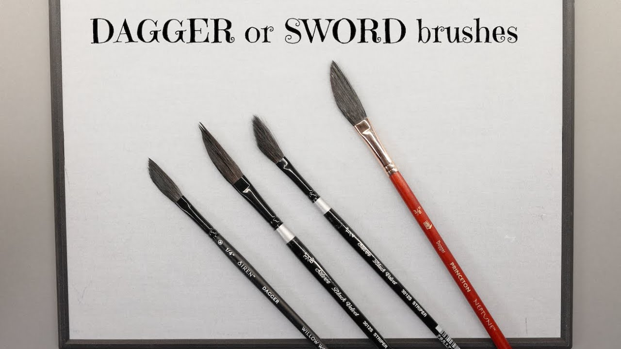 A Quick Demo on Dagger/Sword Brushes