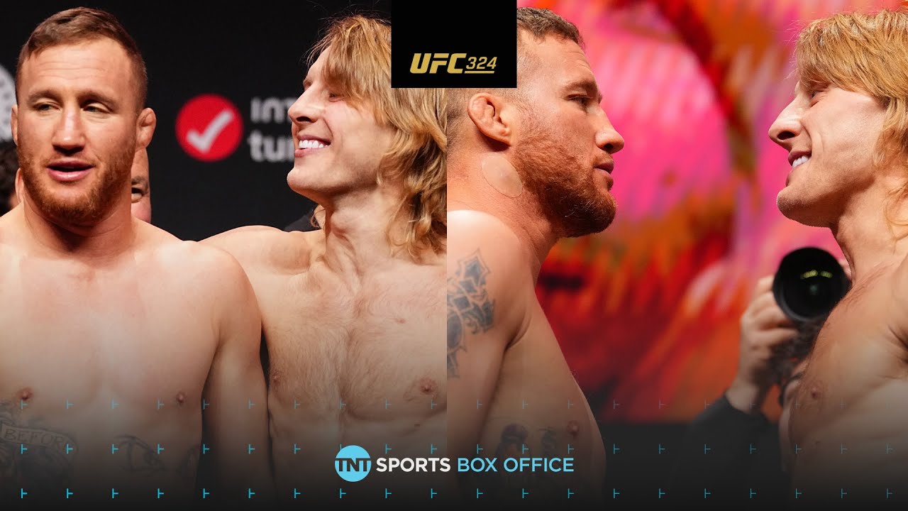 Paddy Pimblett GOADS Justin Gaethje as final UFC 324 face-off gets heated 🍿