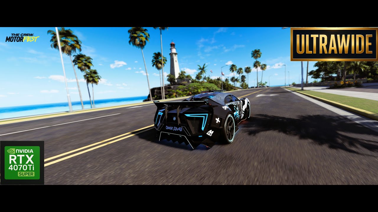 W Motors Lykan Hypersport - The Crew Motorfest - Chase Squad - Moza CS Wheel Gameplay - Ultrawide