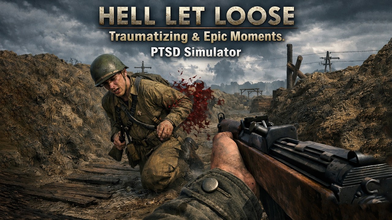 Hell Let Loose Traumatizing & Epic Moments. PTSD Simulator