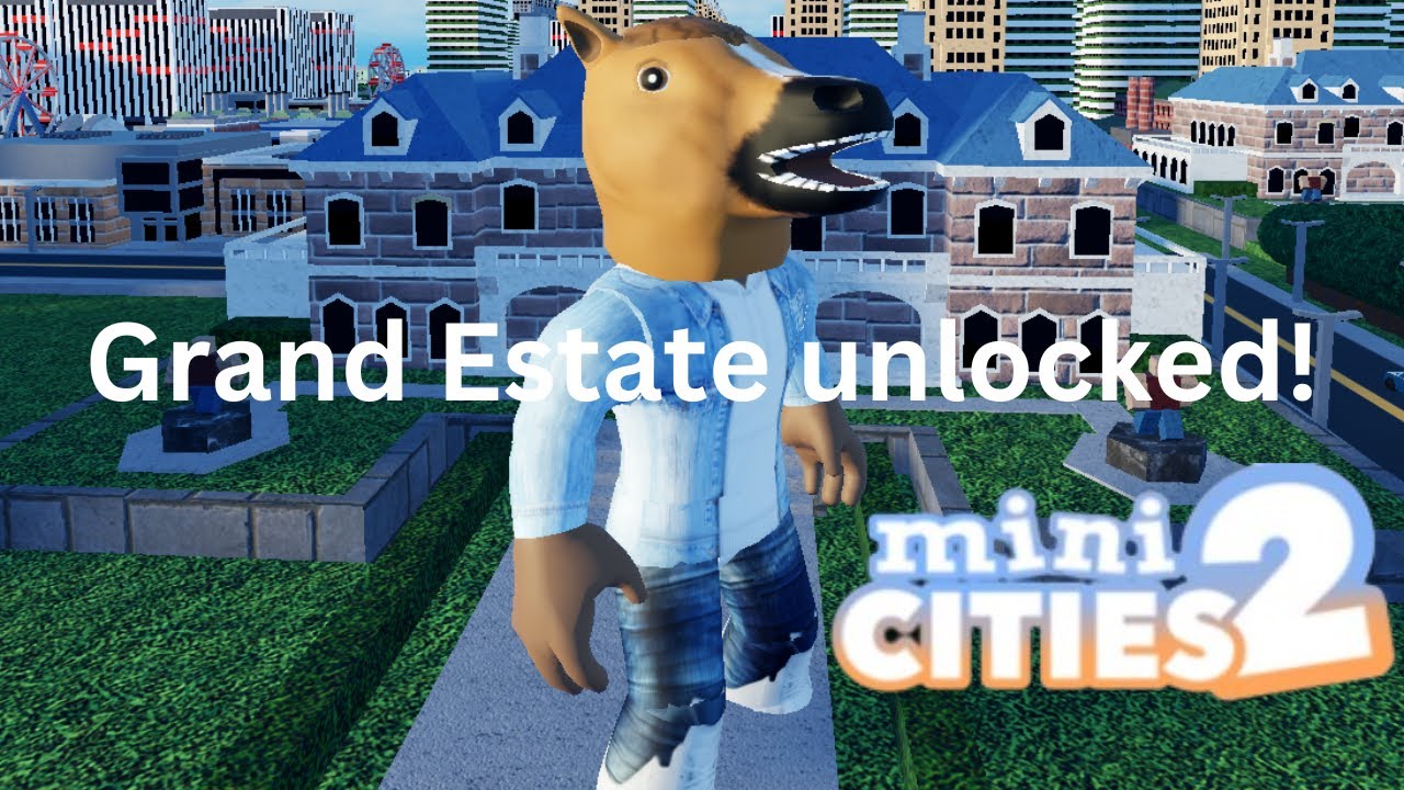Grand Estate unlocked (Utopia Achievement) in Mini CIties 2