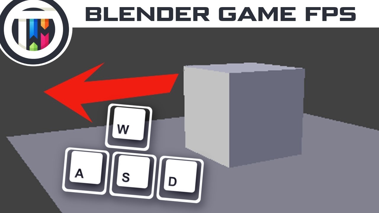 Blender Game Engine Tutorial - Character Movement (No Python)
