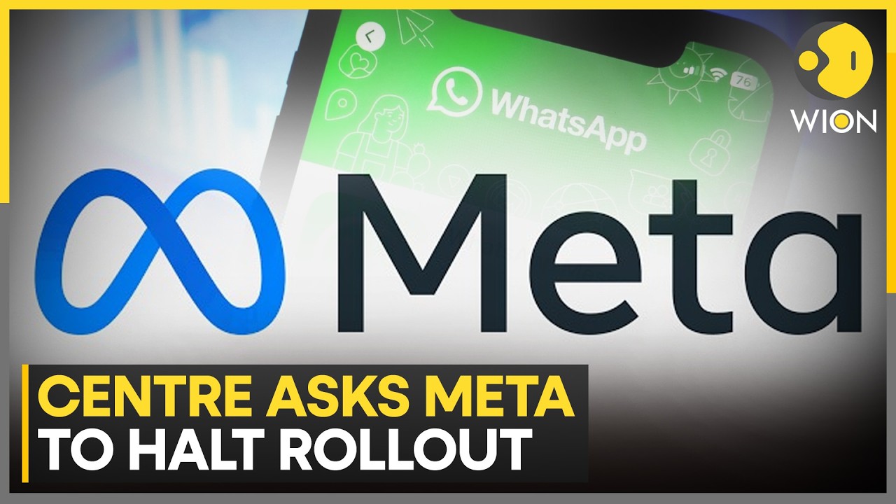 India Issues Notice to Meta Over New WhatsApp Feature, Flags 'Fraud' Concerns | WION News