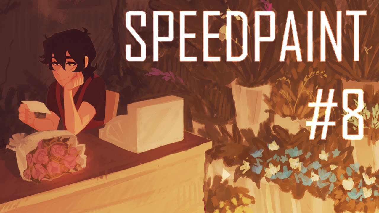 [SpeedPaint] Voltron - Flower Shop AU