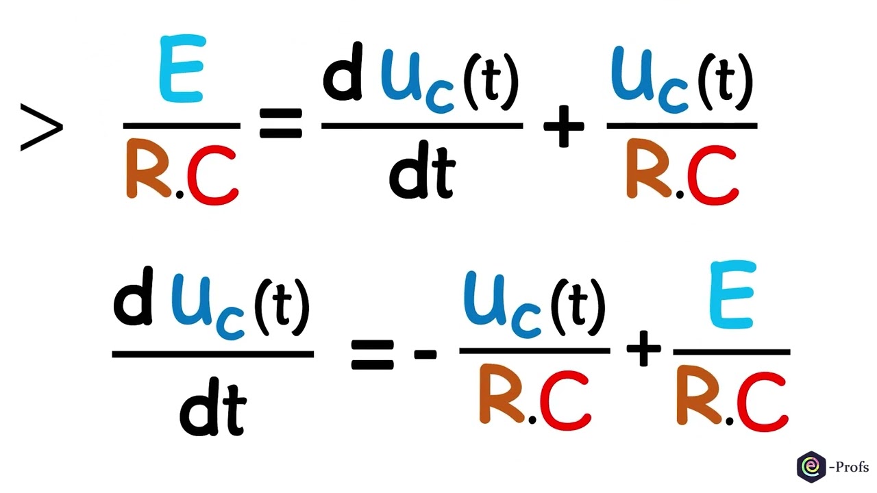 ⭐Démonstration Equation différentielle de la charge du condensateur | Physique-chimie Terminale spé