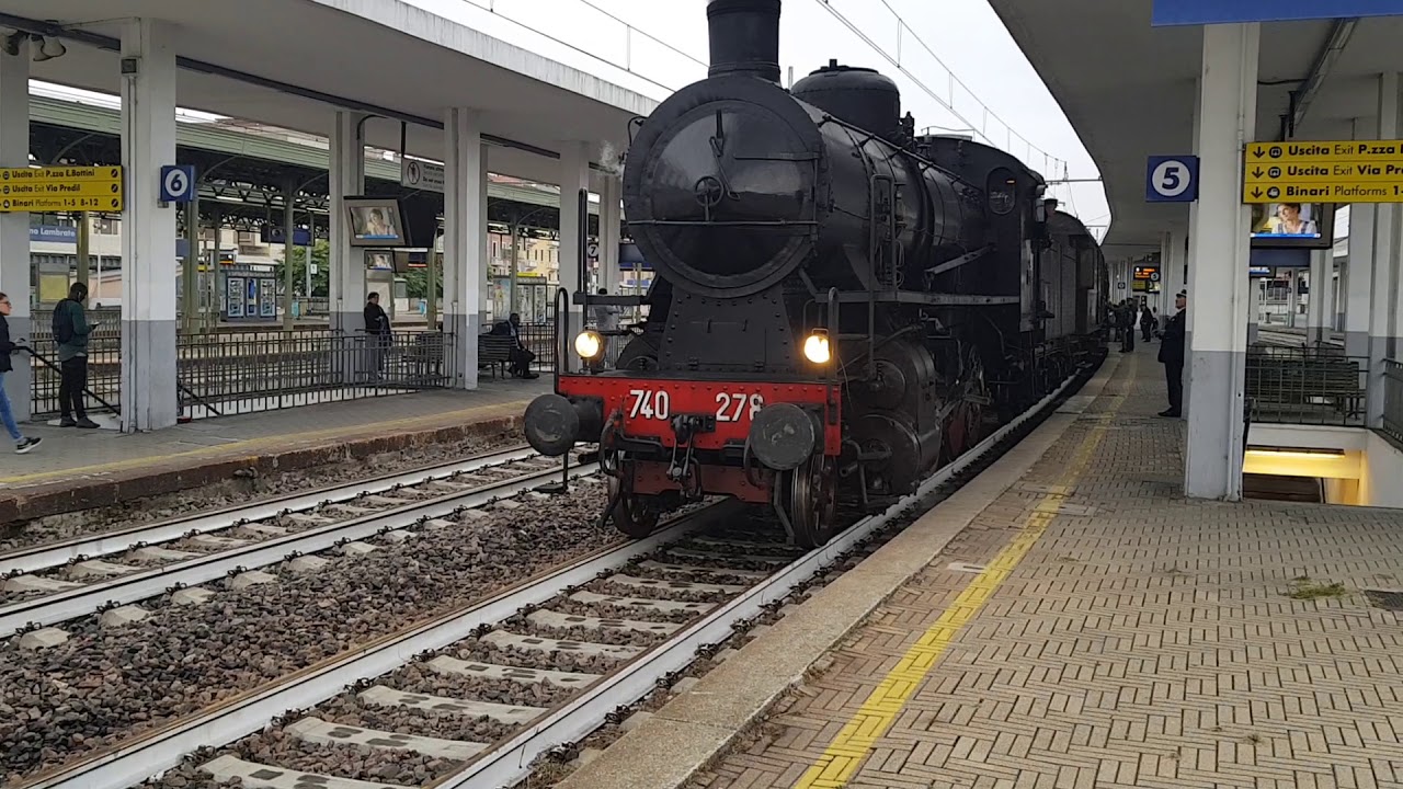 TRENO STORICO  96107 MILANO C.LE PARATICO SARTICO LAGO D'ISEO
