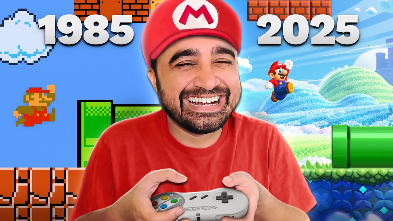 I Played 40 Years of Mario Games to see if they're still good
