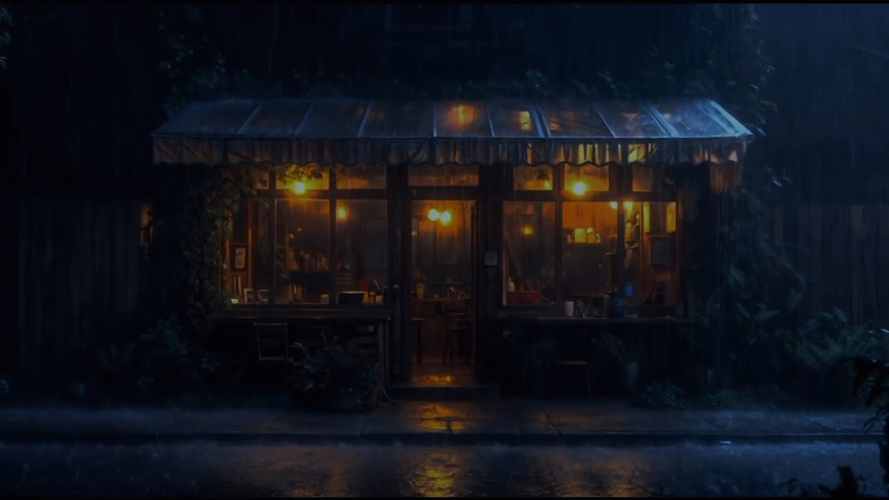 Rain Sounds for Sleeping | Fall Into Deep Sleep with Soft Night Rain White Noise