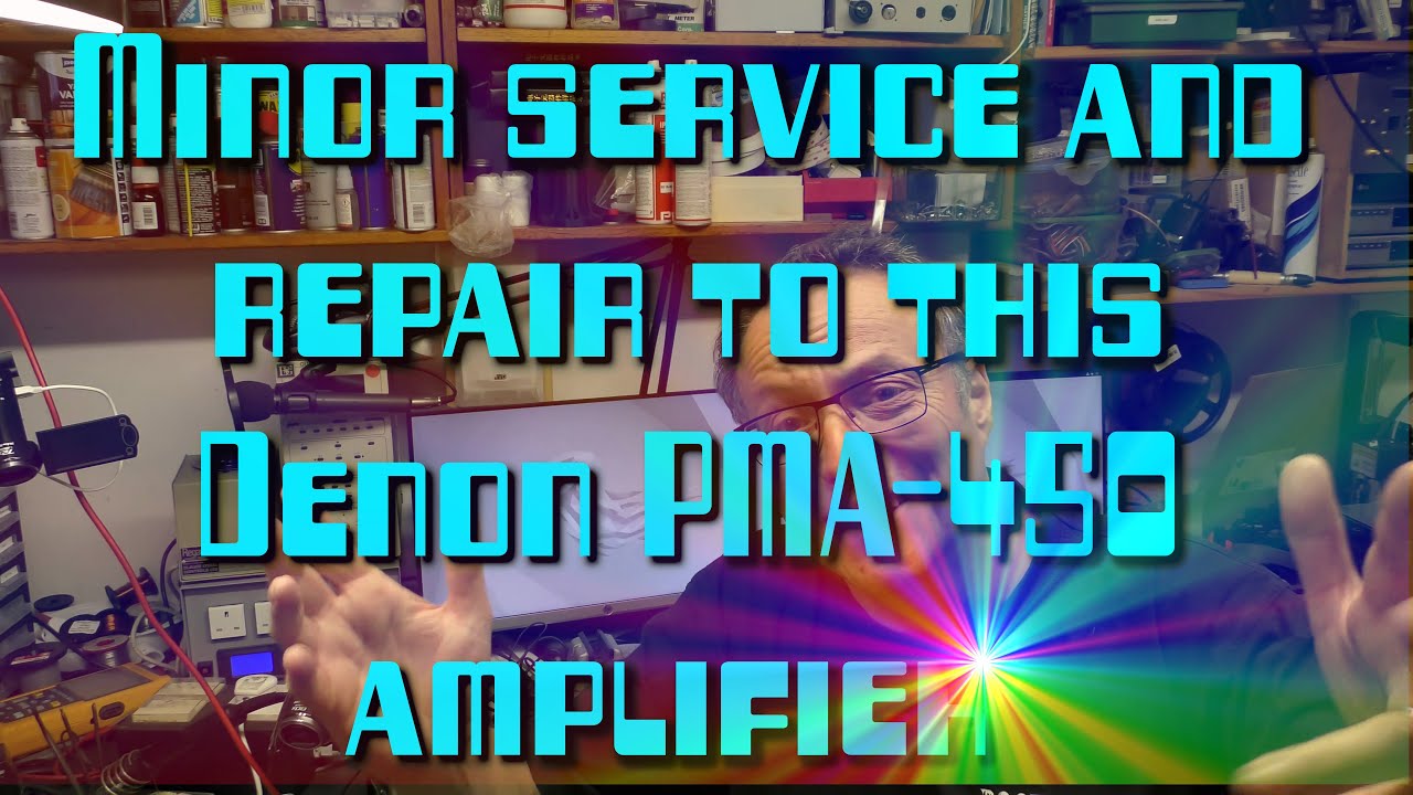 Denon PMA-450 service & slight bodge...