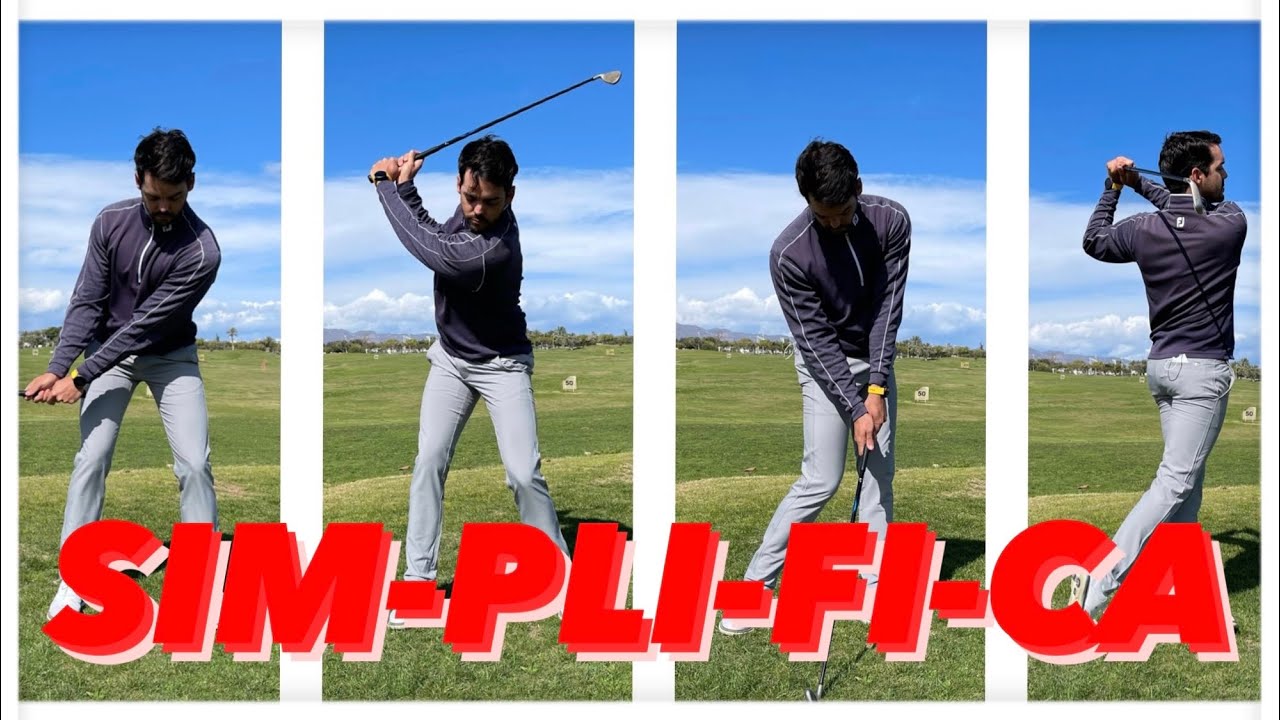 SWING DE GOLF PASO A PASO ⛳️ 4 PASOS para que lo hagas M&Aacute;S F&Aacute;CIL