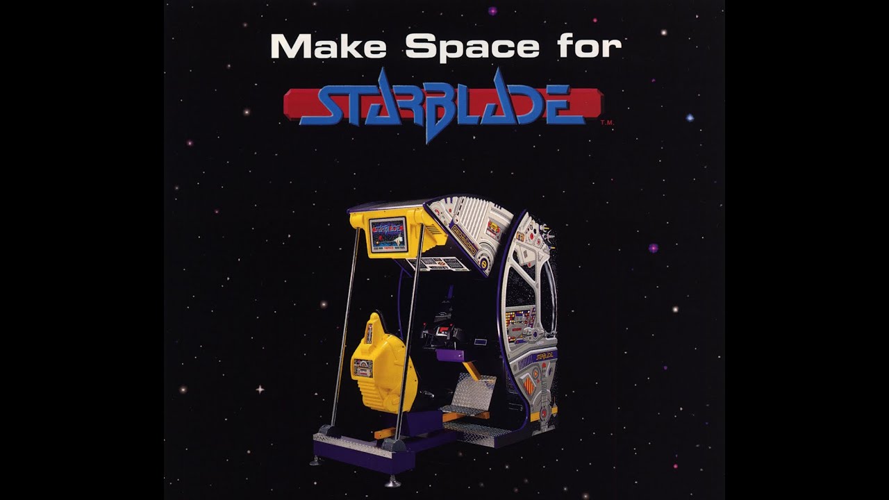 Starblade ARCADE CABINET