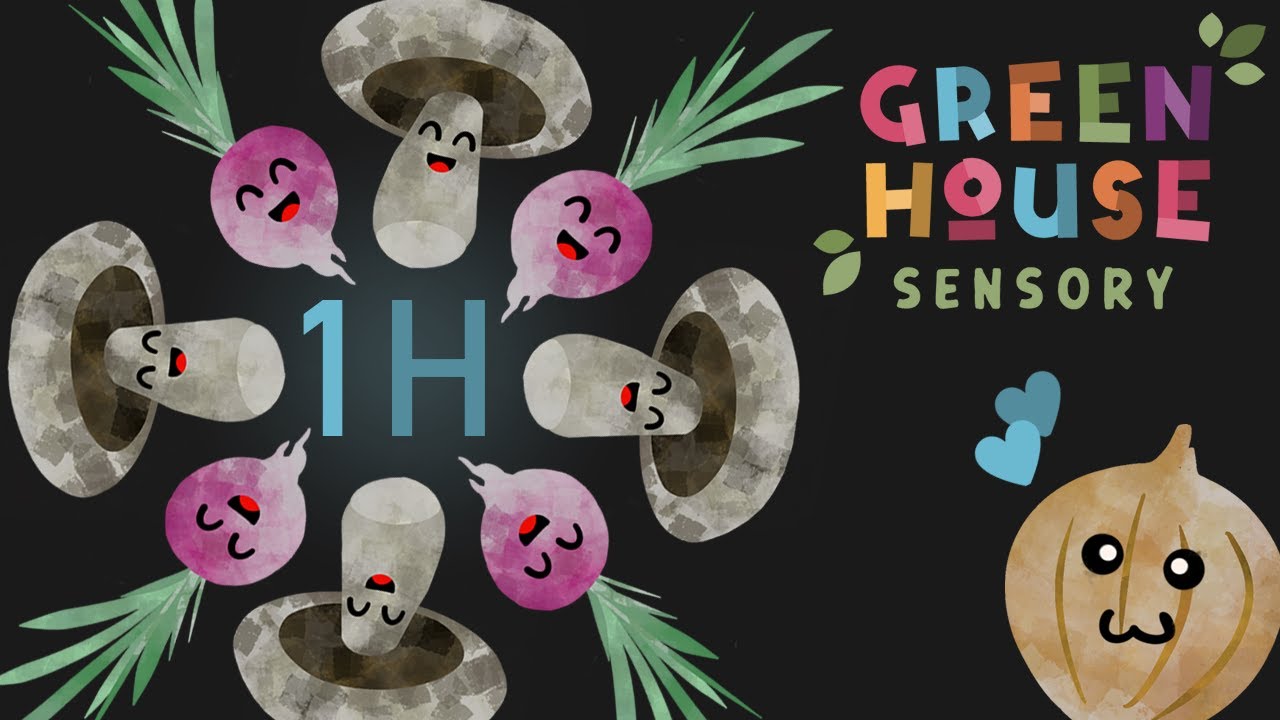 1 HOUR High Contrast Sensory Video For Babies And Toddlers - Fun music video to help parents