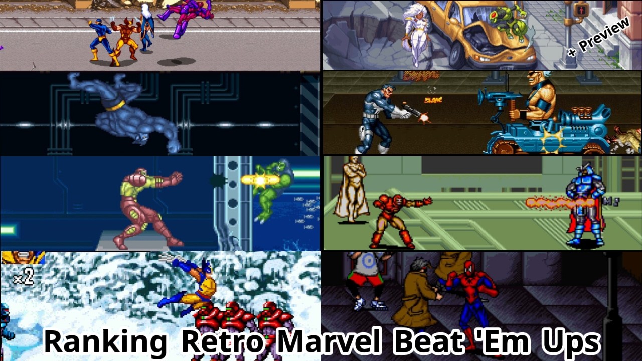 Preparing for Marvel Cosmic Invasion by Reviewing Marvel’s Retro Beat 'Em Up Past