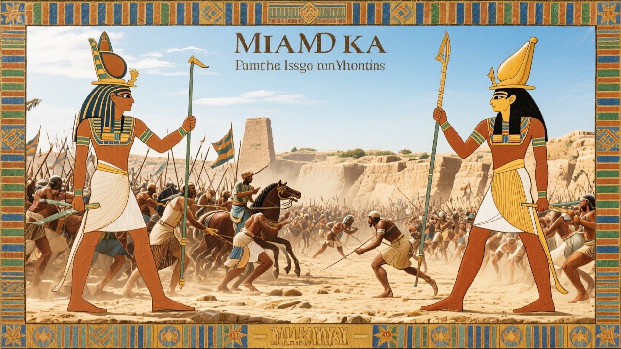 Battle of Megiddo #BattleOfMegiddo #ThutmoseIII #AncientEgypt