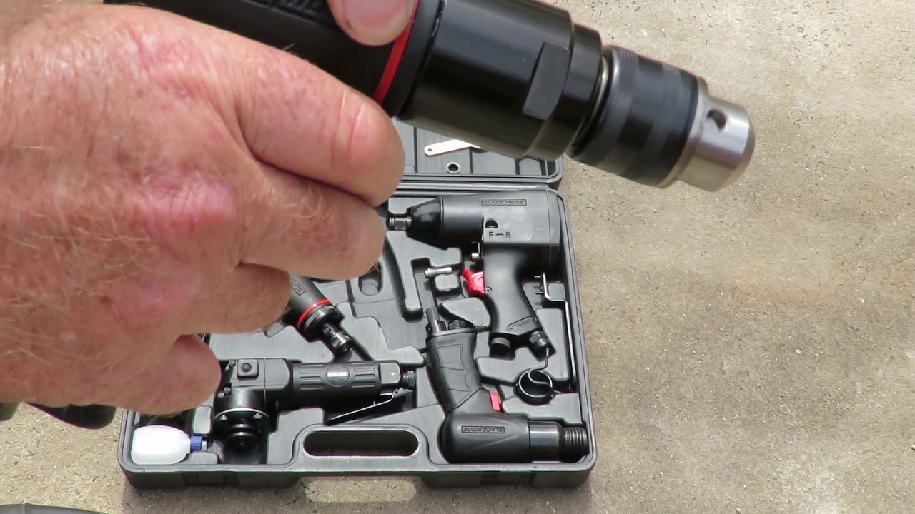 🚗 Part 2/2 BlackRidge 6 Piece Home Mechanics Air Tool Kit Review for Air Compressors