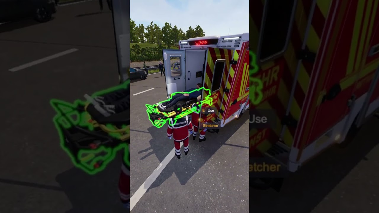 Emergency Call 112 - German Firefighters Fire Respond #firefighter #ambulance #emergency #simulator