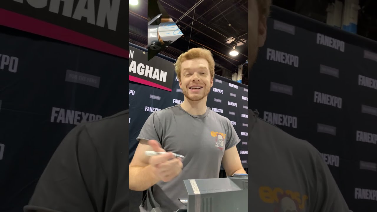Cameron Monaghan Fan Expo 2024 Chicago Cal Kestis Autographs! Amazing