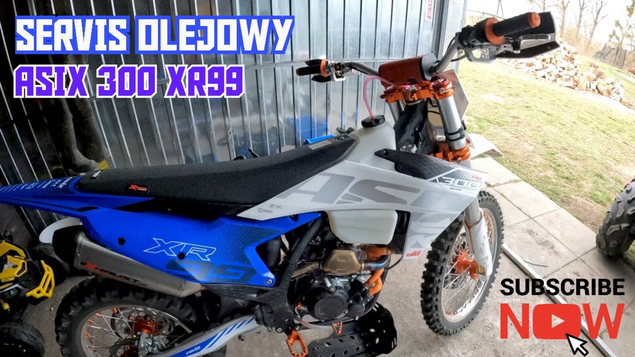 ASIX 300 XR 99 WYMIANA OLEJU