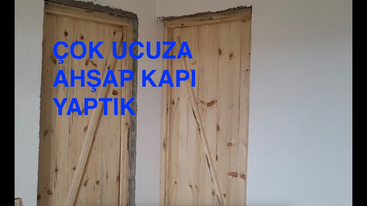 AHŞAP KAPI YAPIMI / Taş evimizin iç kapılarını yaptık