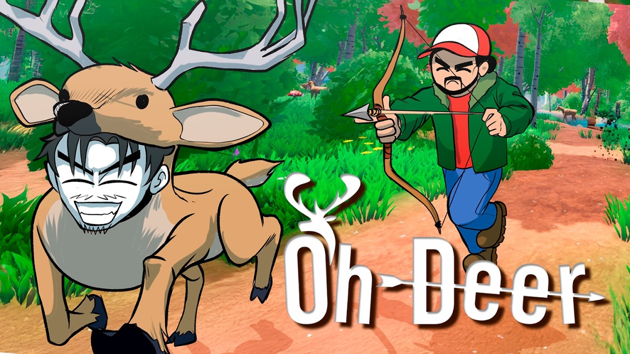 Este juego de VENADOS me MAT4 de risa - Oh Deer