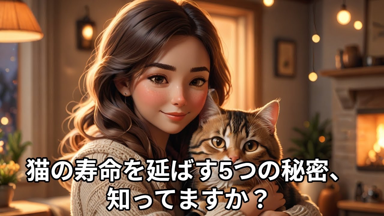 猫の寿命を延ばすために知っておくべき5つのポイント