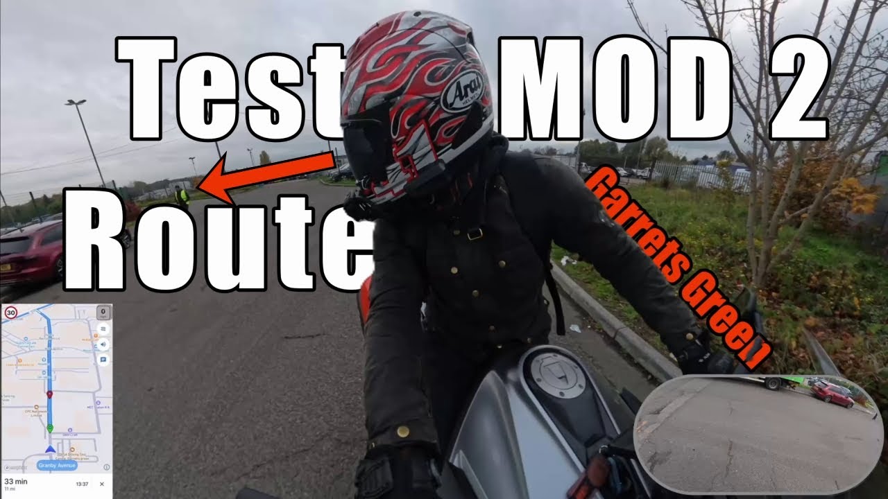 Could you Pass Mod 2 at Garrets Green? (Module 2 test route example with commentary)