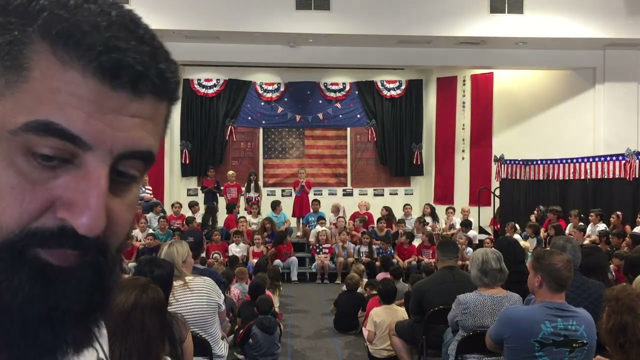 2nd Grade Patriotic Performance #1
