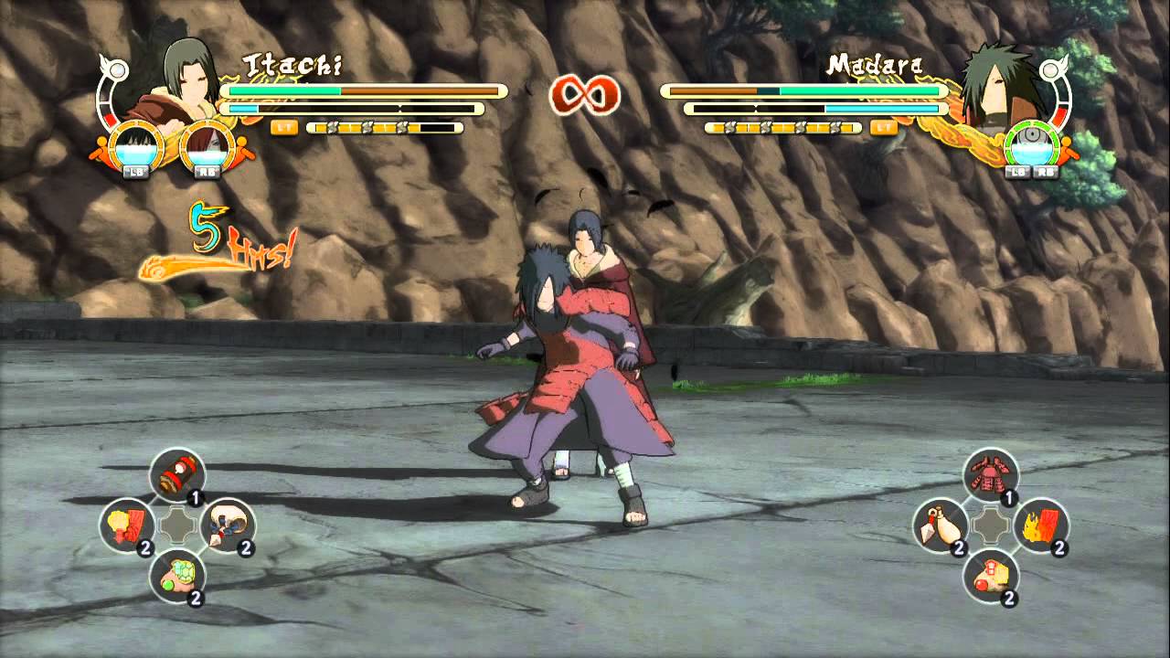 Naruto Shippuden Ultimate Ninja Storm 3: Edo Itachi vs Edo Madara 12 minutes of Battle