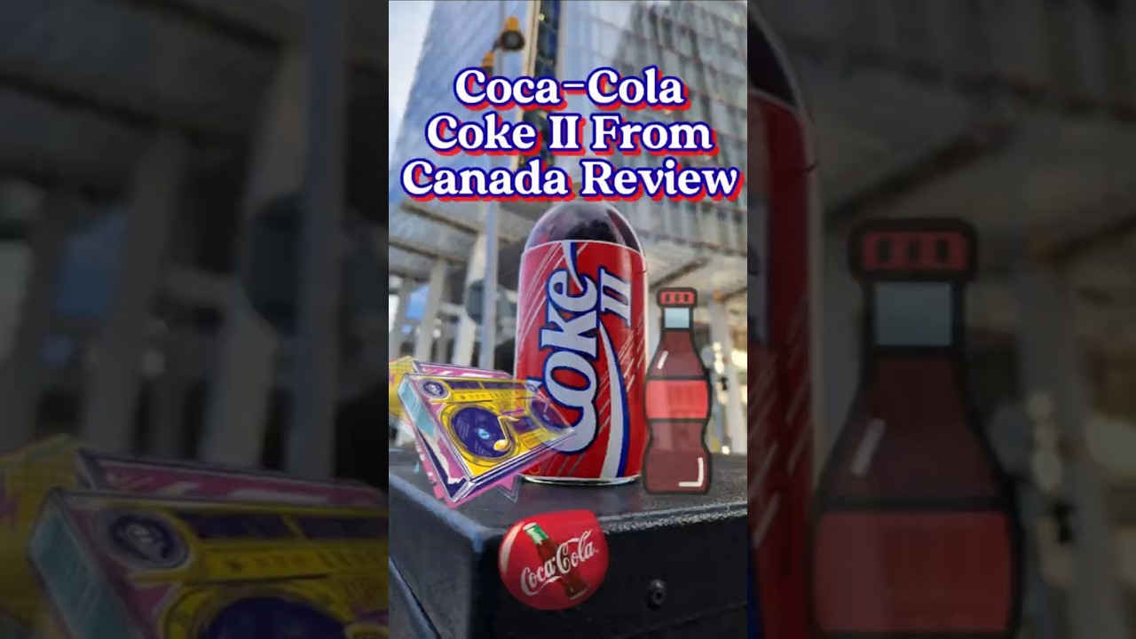 Coca-Cola Coke II From Canada Review 🇨🇦🥤2️⃣ #cocacola #coke2 #newcoke #review