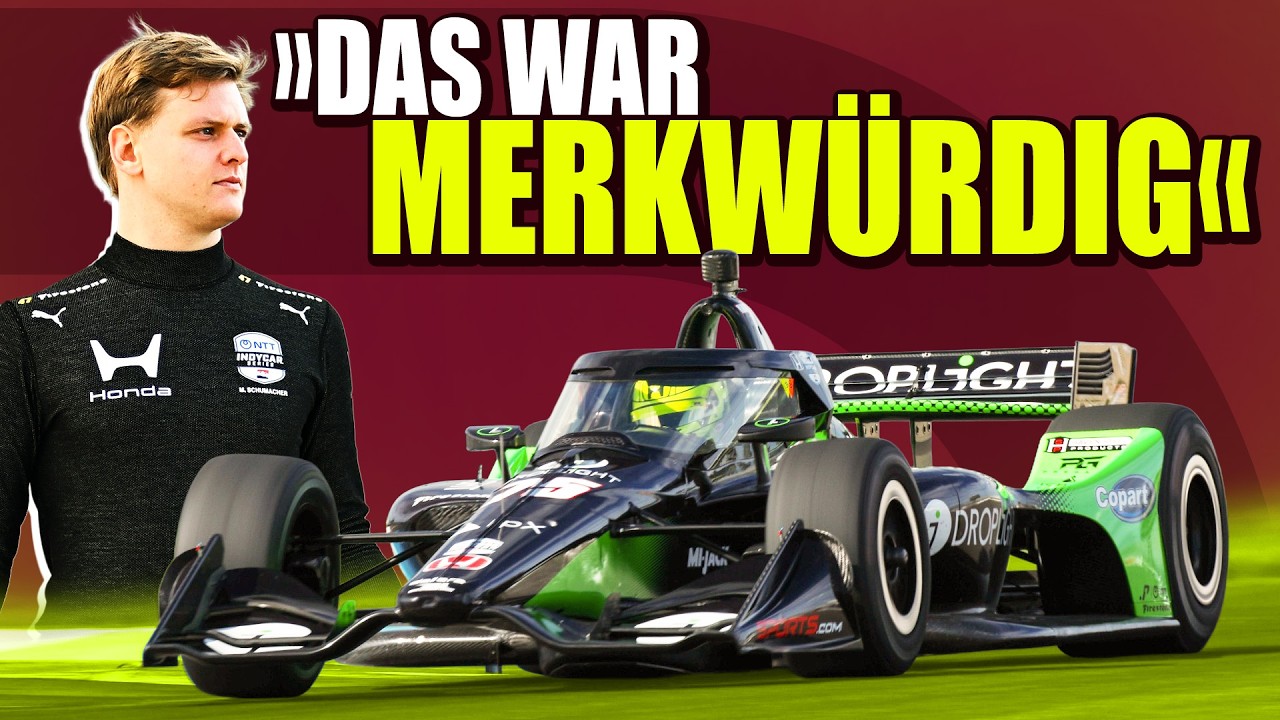 IndyCar-Debüt: Mick Schumachers erster Oval-Test - „Es war merkwürdig“